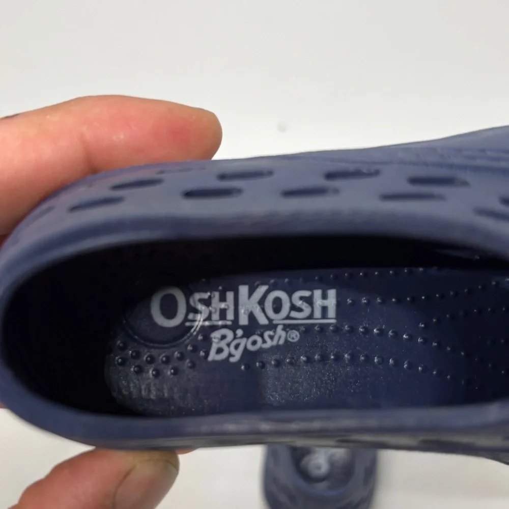 OshKosh B’gosh Raye Kids Clogs Water Shoes Blue Slip On Size 6 Lightweight